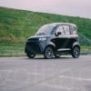 voltino urban citycar glanszwart lithium accu
