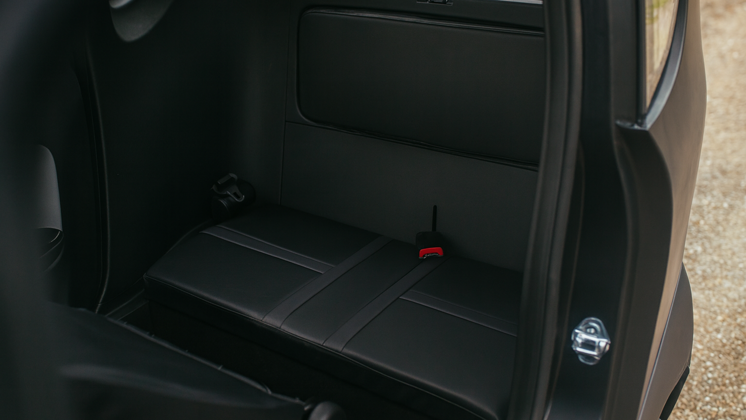 Voltino XS overdekte scootmobiel achterbank