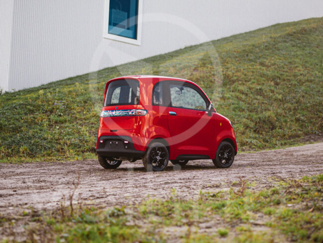 Voltino urban elektrische brommobiel malaga red