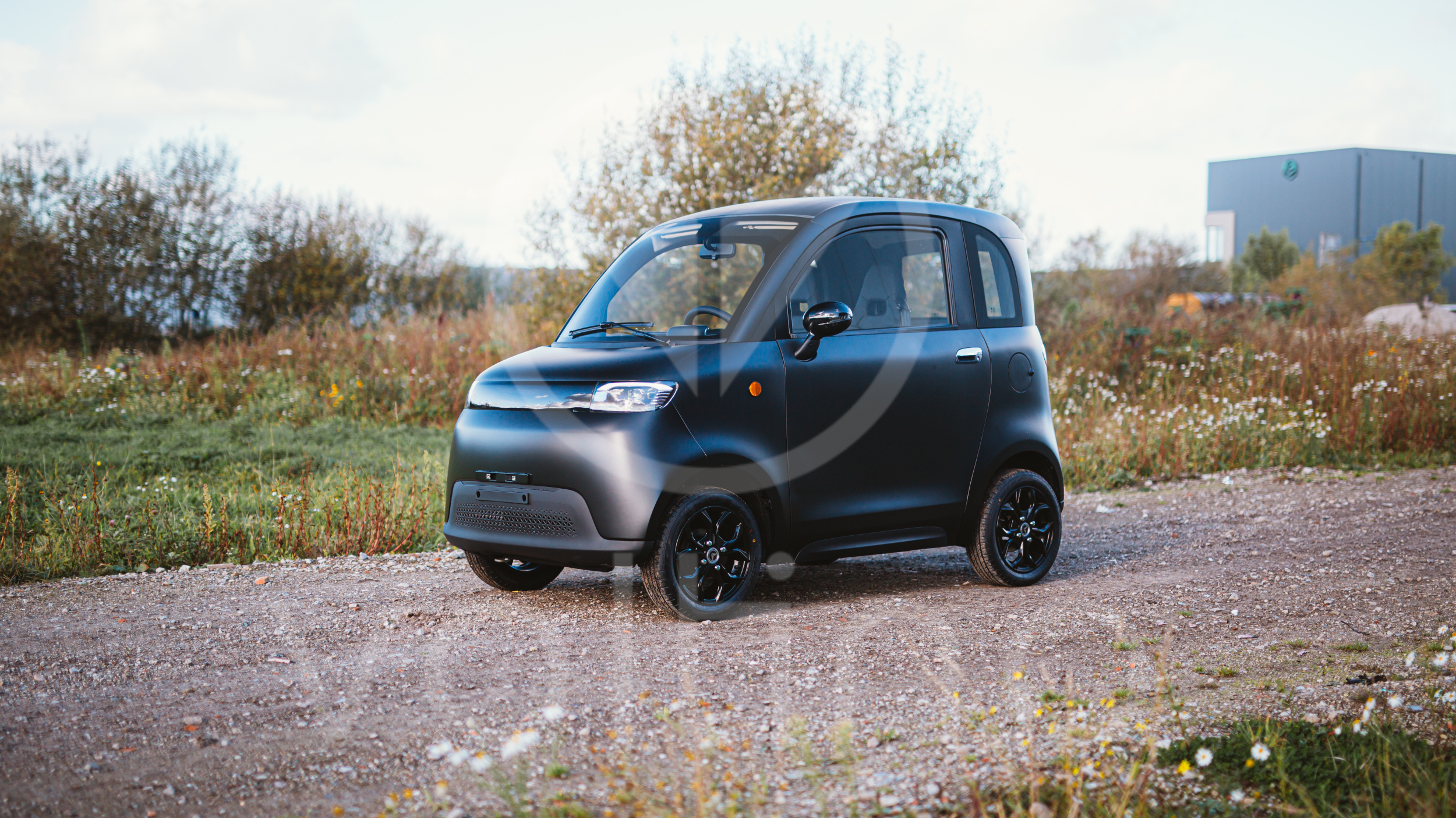 Voltino Urban elektrische brommobiel citycar black edition