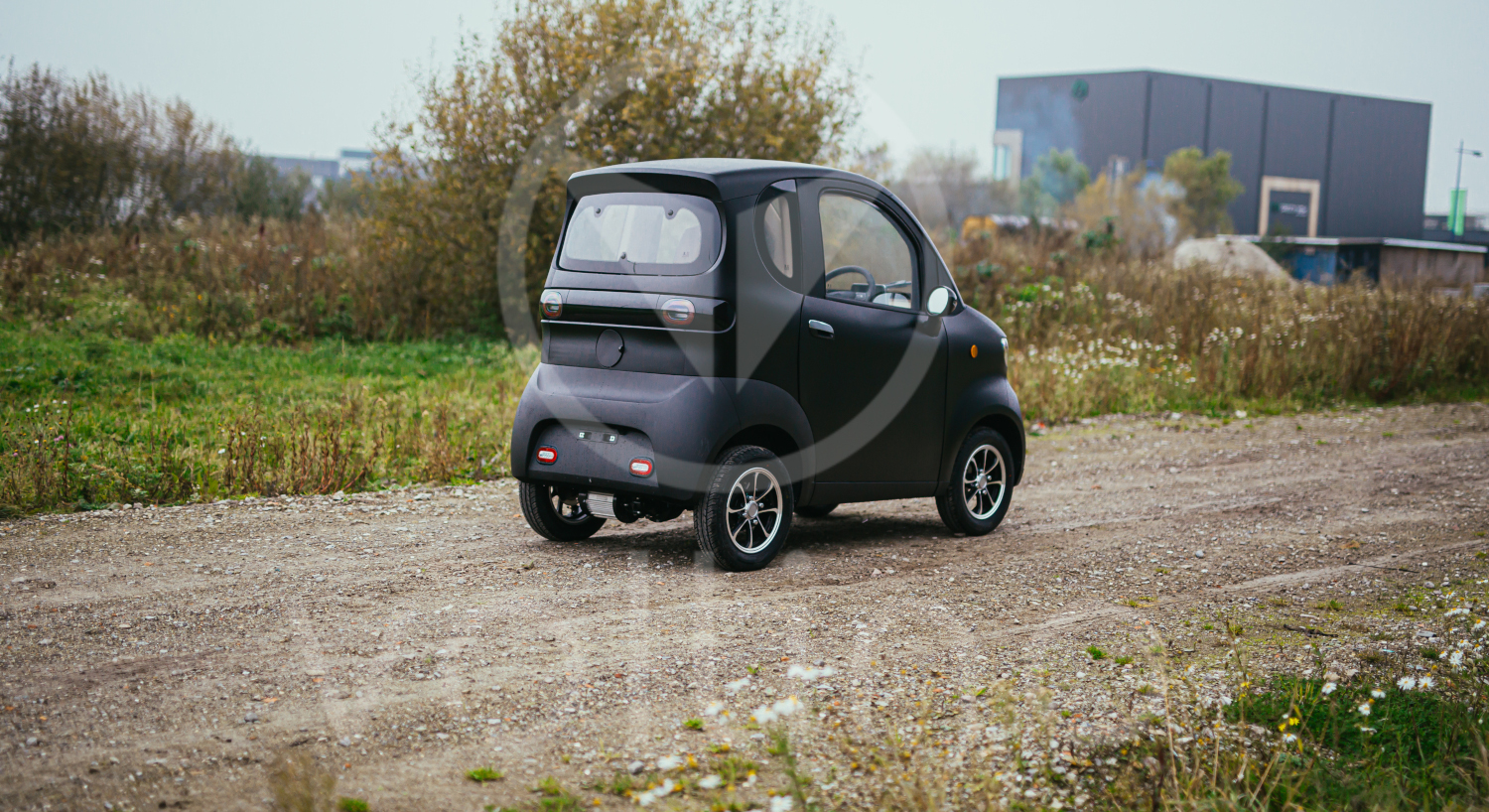 Voltino XS matzwart rijbewijsvrije scootmobiel