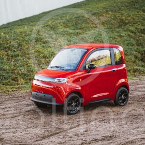 Voltino urban elektrische brommobiel malaga red met lithium accu