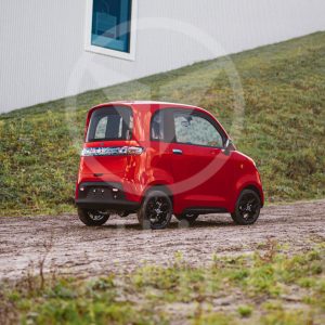 Voltino urban elektrische brommobiel malaga red